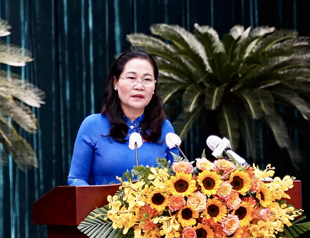 Chủ tịch HĐND TP.HCM: Đẩy nhanh tiến độ các công trình đã bố trí vốn ảnh 1 Chủ tịch HĐND TP.HCM: Đẩy nhanh tiến độ các công trình đã bố trí vốn ảnh 1