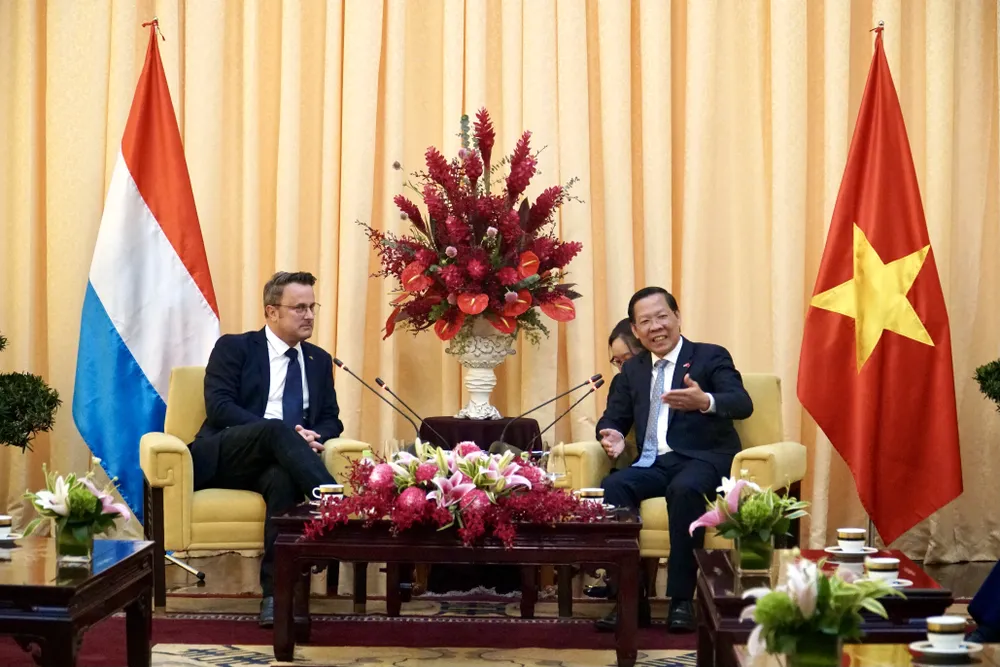 Toàn cảnh buổi tiếp. Ảnh: BẢO PHƯƠNG Toàn cảnh buổi tiếp. Ảnh: BẢO PHƯƠNG