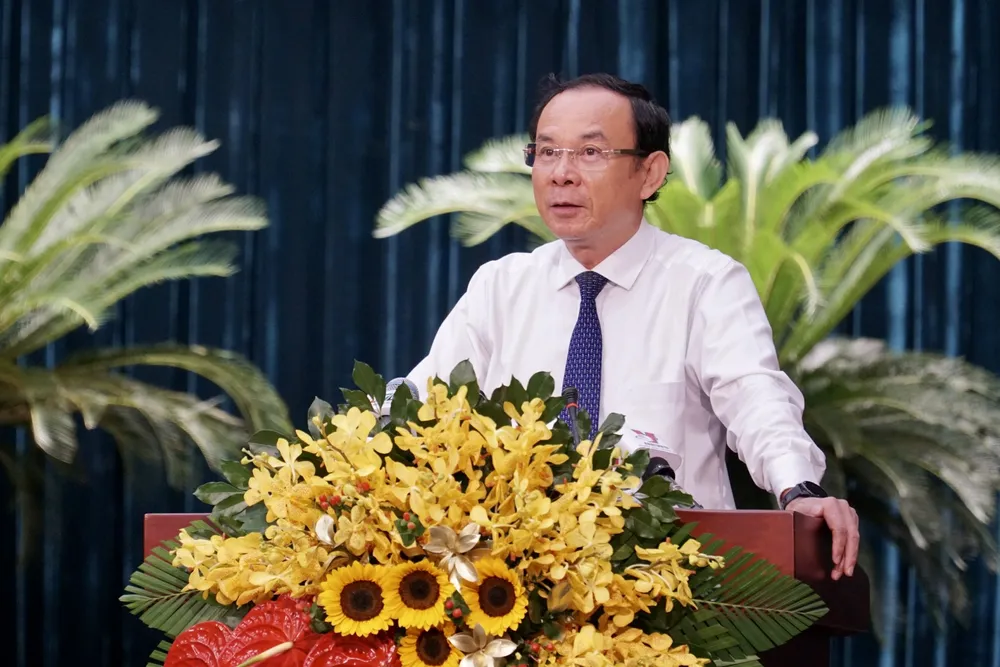 Bí thư Nguyễn Văn Nên: Thực hiện Nghị quyết 98, không có chỗ cho cán bộ né tránh, đùn đẩy, cơ hội ảnh 1