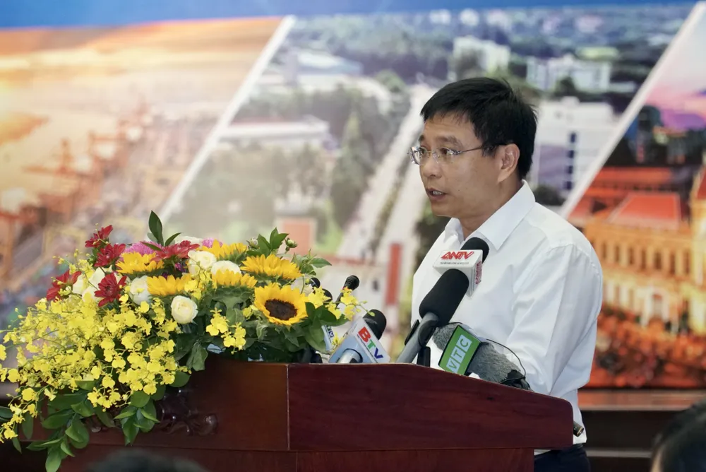 Bộ trưởng Bộ GTVT Nguyễn Văn Thắng phát biểu tại hội nghị. Ảnh: BẢO PHƯƠNG Bộ trưởng Bộ GTVT Nguyễn Văn Thắng phát biểu tại hội nghị. Ảnh: BẢO PHƯƠNG