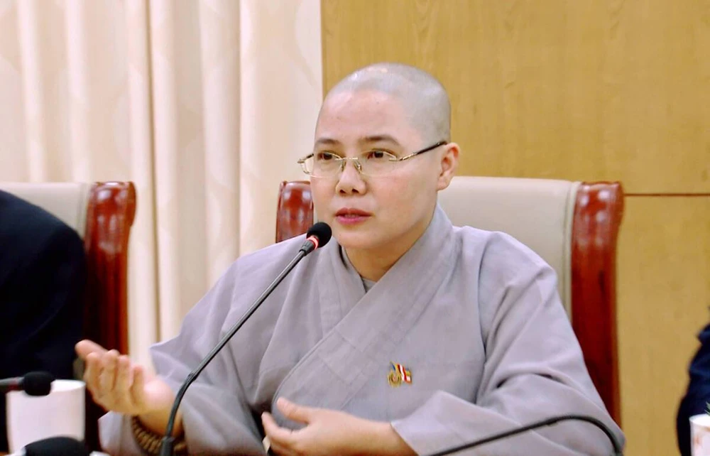 Ni sư Thích Nữ Giới Tánh. Ảnh: NVCC ni-su-thich-nu-gioi-tanh-kieu-bao-han-quocptn-1721664128908801520843.jpg
