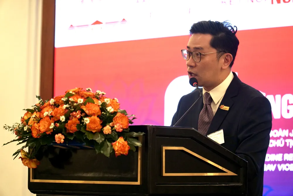 Ông Michael Lin, Phó Chủ tịch Hiệp hội Doanh nghiệp Hồng Kông tại Việt Nam. Ảnh: BẢO PHƯƠNG