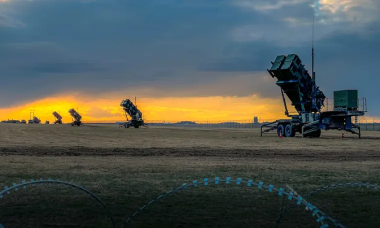 Hệ thống phòng không Patriot mà Mỹ triển khai tại Ba Lan hồi tháng 4. ẢNH: US ARMY Hệ thống phòng không Patriot mà Mỹ triển khai tại Ba Lan hồi tháng 4. ẢNH: US ARMY