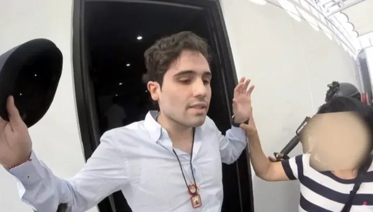 Ovidio Guzman - con trai trùm ma túy El Chapo bị bắt giữ hồi 5-1. Ảnh: AFP Ovidio Guzman - con trai trùm ma túy El Chapo bị bắt giữ hồi 5-1. Ảnh: AFP