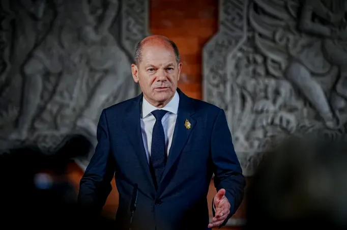 Thủ tướng Đức Olaf Scholz. Ảnh: GETTY IMAGES