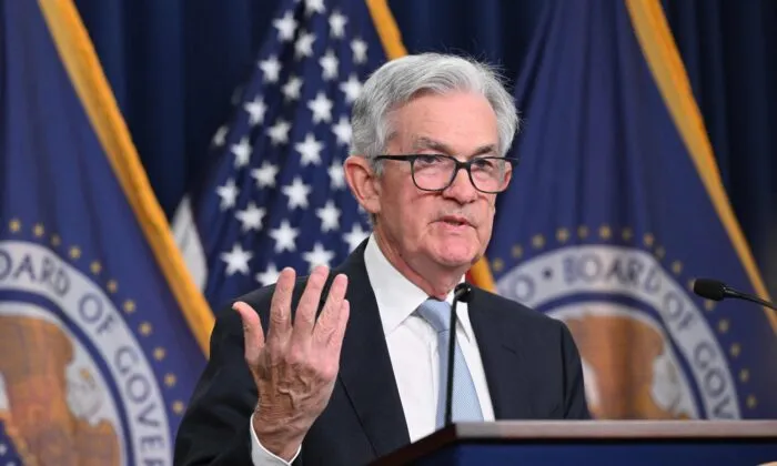 Chủ tịch Cục Dự trữ Liên bang Mỹ (Fed) - ông Jerome Powell. Ảnh: AFP