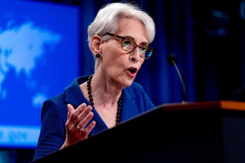 Thứ trưởng Ngoại giao Mỹ - bà Wendy Sherman. Ảnh: REUTERS