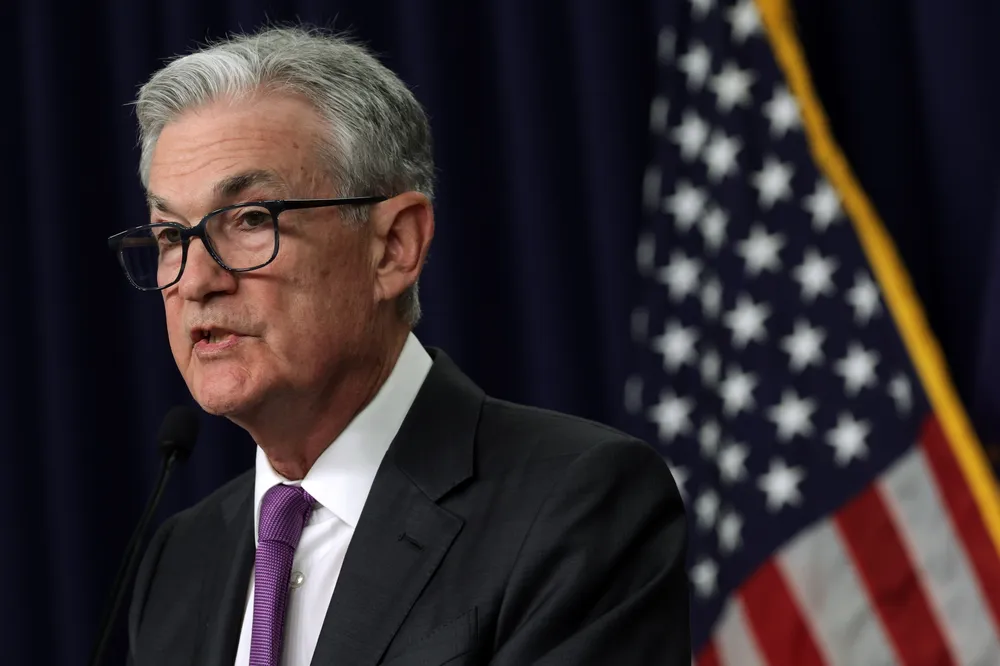 Chủ tịch Cục Dự trữ Liên bang Mỹ (FED) - ông Jerome Powell. Ảnh: GETTY IMAGES
