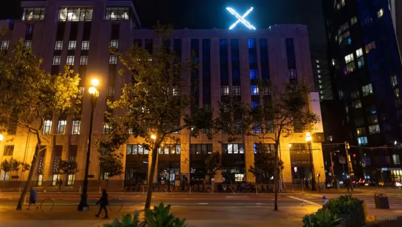 Trụ sở của X (Twitter) tại San Francisco, bang California (Mỹ). Ảnh: REUTERS Trụ sở của X (Twitter) tại San Francisco, bang California (Mỹ). Ảnh: REUTERS