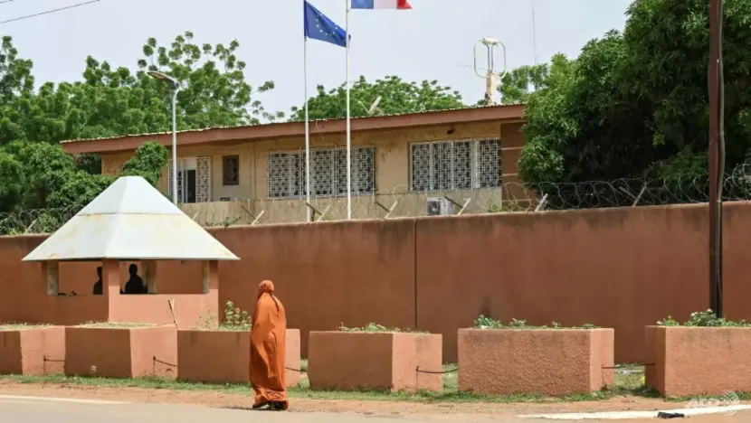 Đại sứ quán Pháp tại Niger. Ảnh: AFP 0f2a17dc593045107c993e8d49ce100b14549865.jpg