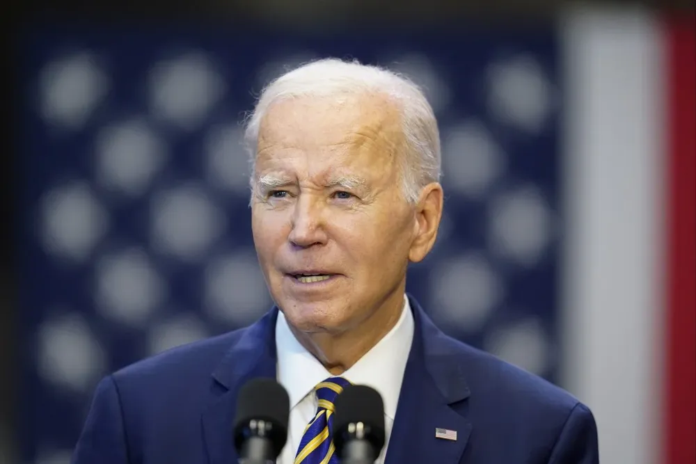 Tổng thống Mỹ Joe Biden phát biểu tại một sự kiện ở bang Maryland (Mỹ) hôm 14-9. Ảnh: AP 382247766_1700803010427091_5213223058088988560_n.png