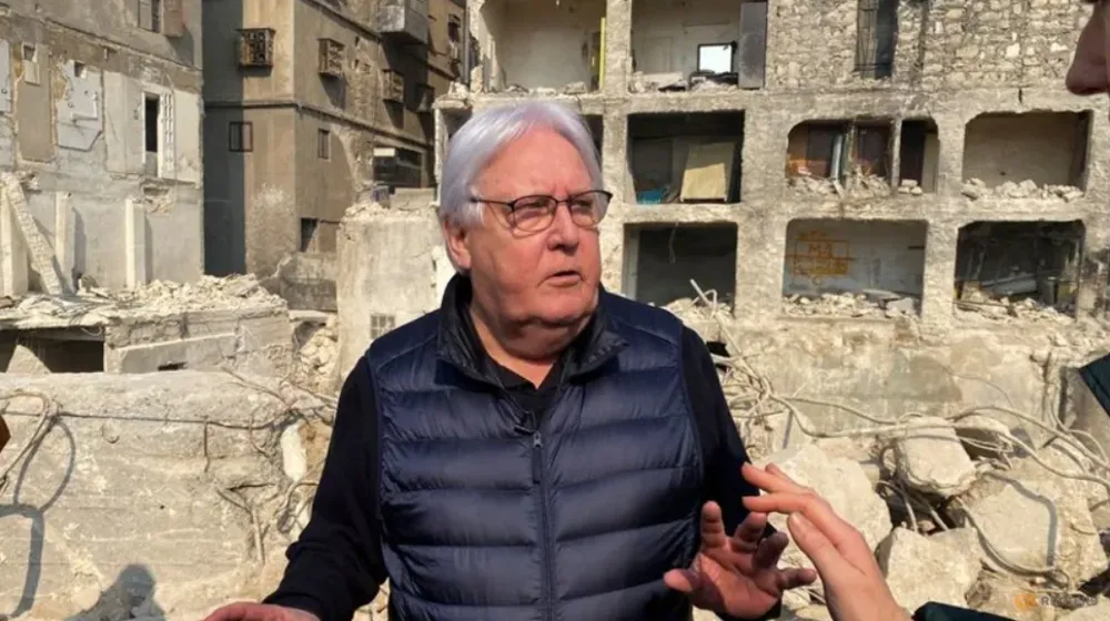 Phó Tổng thư ký Liên Hợp Quốc về các vấn đề nhân đạo và điều phối viên cứu trợ khẩn cấp - ông Martin Griffiths kêu gọi tài trợ 46 tỷ USD cho hoạt động viện trợ nhân đạo. ẢNH: CHANNEL NEWS ASIA.