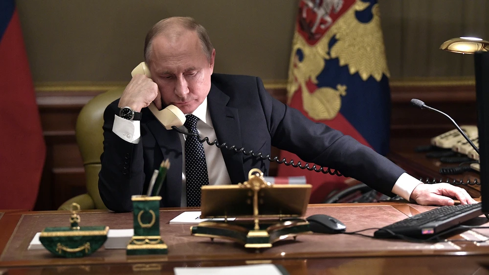 Tổng thống Nga Vladimir Putin. Ảnh: AFP Iran (3).png