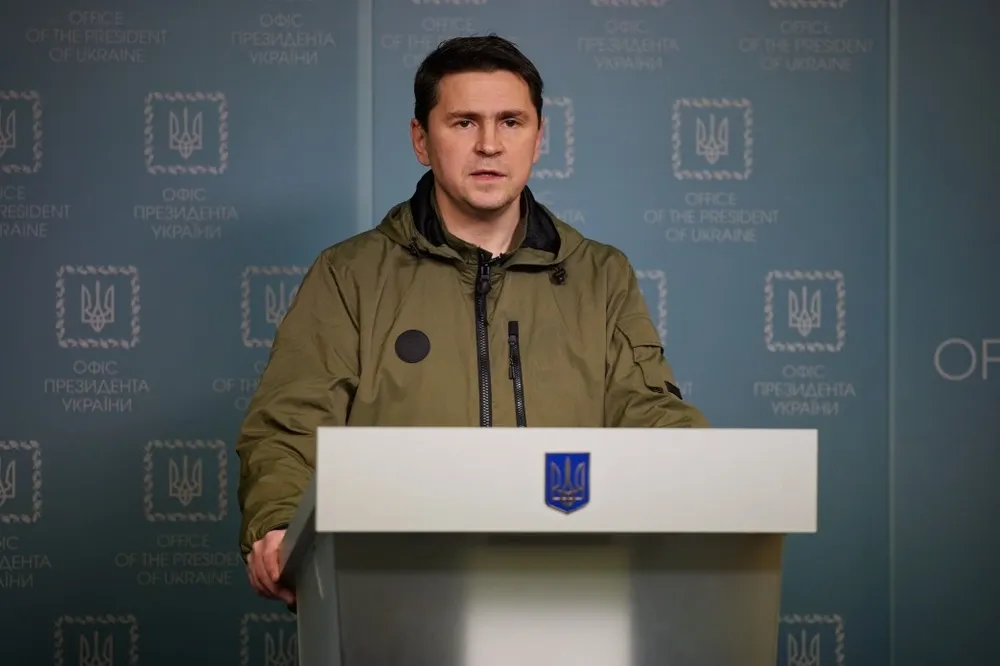Cố vấn Tổng thống Ukraine - ông Mikhail Podolyak nói rằng Kiev có yêu cầu chiến lược với các nước trung gian cho đàm phán Nga-Ukraine. Ảnh: PRADA Đàm phán Nga-Ukraine.png