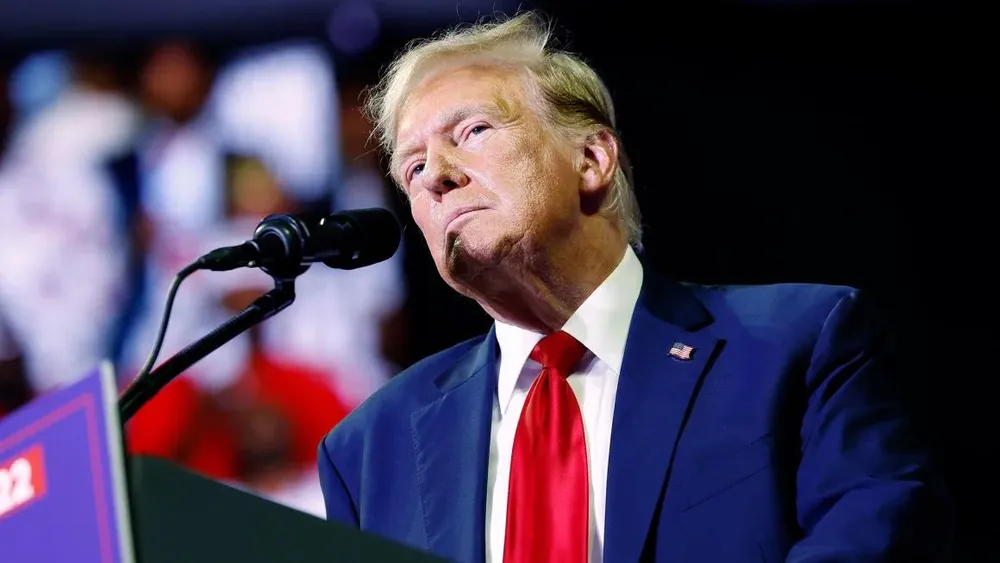 Cựu Tổng thống Mỹ Donald Trump phát biểu tại một cuộc vận động tranh cử vào ngày 22-6 tại bang Pennsylvania (Mỹ). Ảnh: GETTY IMAGES Cựu Tổng thống Mỹ Donald Trump hết bị hạn chế sử dụng Facebook, Instagram