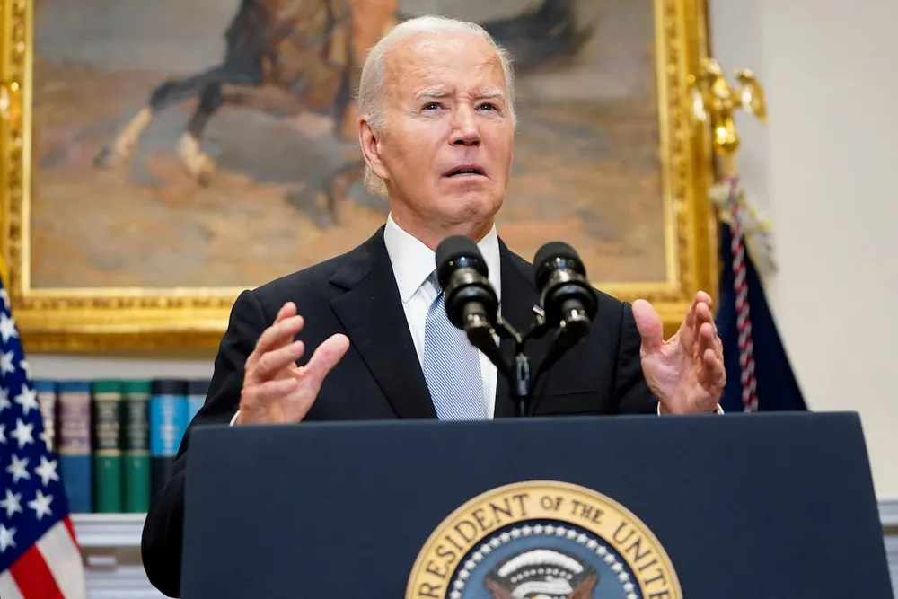 Tổng thống Mỹ Joe Biden. Ảnh: REUTERS tổng thống mỹ Joe Biden.png