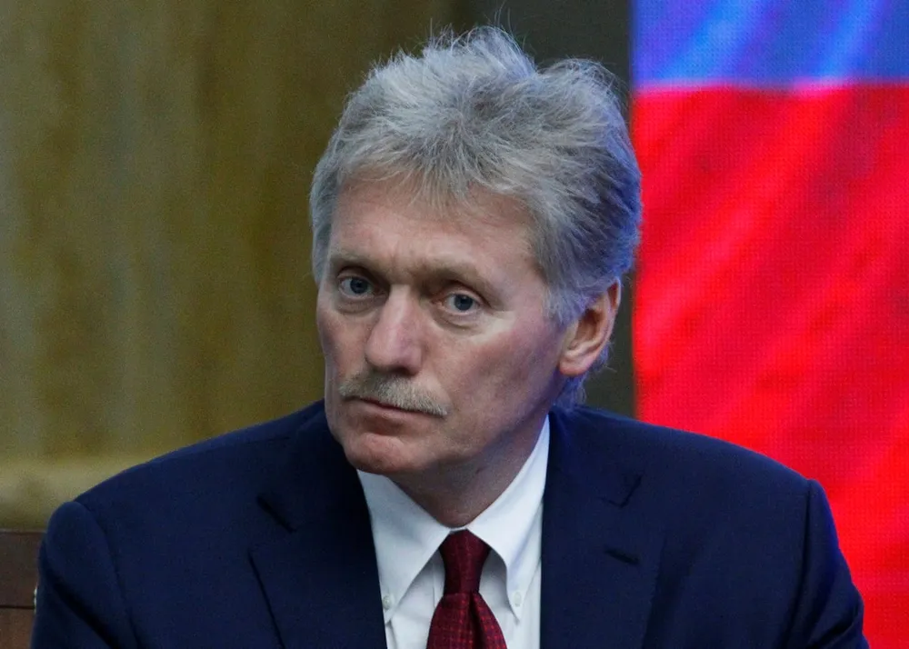 Người phát ngôn Điện Kremlin Dmitry Peskov. Ảnh: REUTERS Eu tịch thu tài sản Nga.png