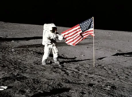 Mỹ không muốn trở lại mặt trăng vì họ muốn hướng tới sao Hỏa. Ảnh: NASA.