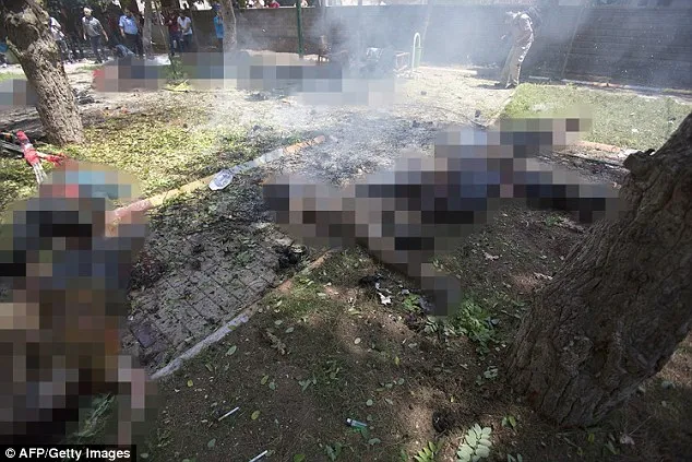 Chùm ảnh đau thương vụ đánh bom tự sát tại Thổ Nhĩ Kỳ ảnh 6