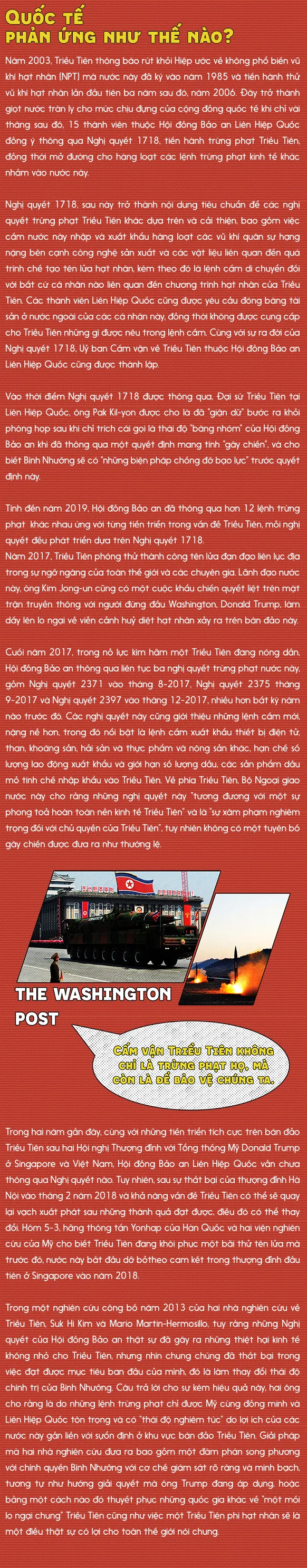 Vì sao phải rất thận trọng với lệnh cấm vận Triều Tiên? ảnh 4 Vì sao phải rất thận trọng với lệnh cấm vận Triều Tiên? ảnh 4