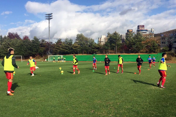 Đội tuyển Việt Nam hòa sinh viên Đại học Jeonju 1-1 ảnh 2