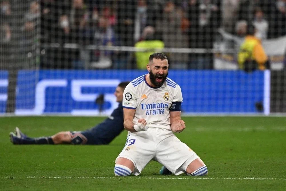 Benzema có hiệu suất ghi bàn đáng kinh ngạc ở Champions League. Ảnh: CGI.