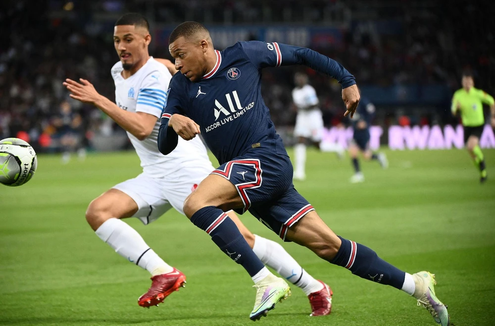 Tiền đạo Mbappe vẫn là "thần tài" của PSG trong nhiều trận đấu. Ảnh: CGI.