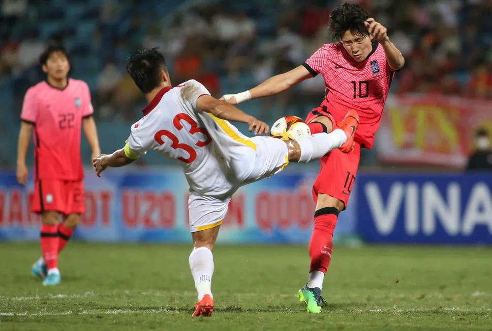 Học trò ông Park Hang-seo có hai trận so giày với U-20 Hàn Quốc chuẩn bị cho chiến dịch vàng SEA Games. Ảnh: ANH THỎA. Học trò ông Park Hang-seo có hai trận so giày với U-20 Hàn Quốc chuẩn bị cho chiến dịch vàng SEA Games. Ảnh: ANH THỎA.