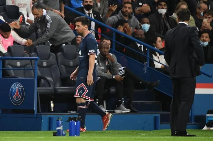 Messi chưa có mùa giải như ý trong màu áo mới PSG. Ảnh: CGI.