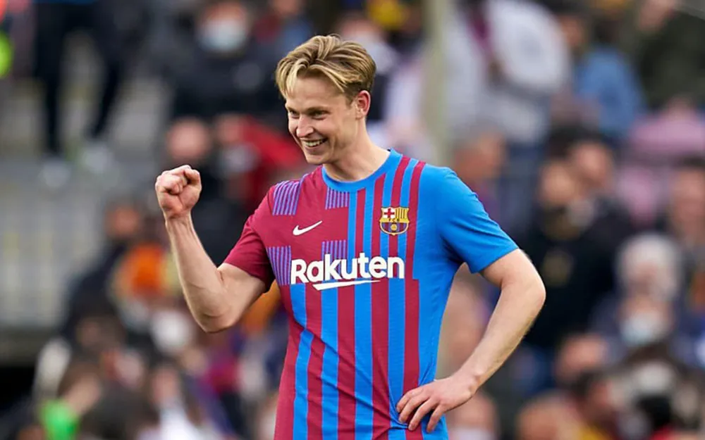Frenkie de Jong cảm thấy hạnh phúc khi ở sân Camp Nou. Ảnh: CGI. Frenkie de Jong cảm thấy hạnh phúc khi ở sân Camp Nou. Ảnh: CGI.