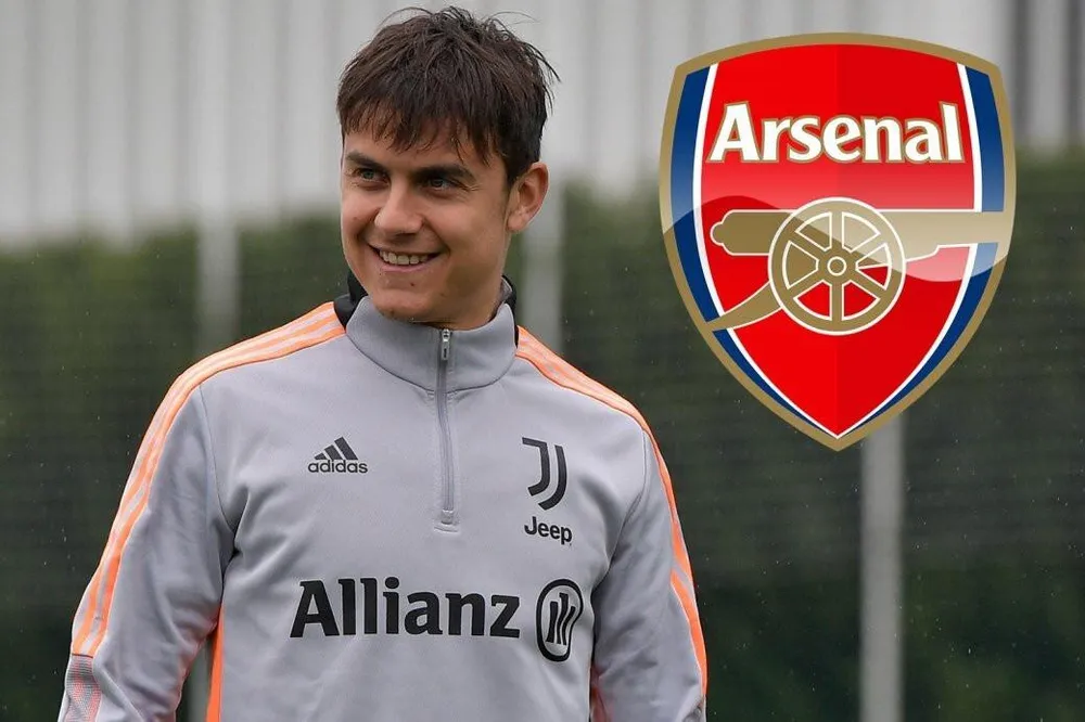 Có nhiều đội bóng lớn như Arsenal quan tâm đến Dybala. Ảnh: CGI.