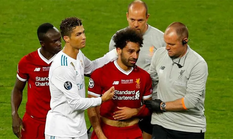 Salah từng bị chấn thương phải rời sân sớm khiến đội nhà thua Real Madrid nên anh rất mong phục thù trong trận chung kết Champions League sắp tới. Ảnh: CGI.