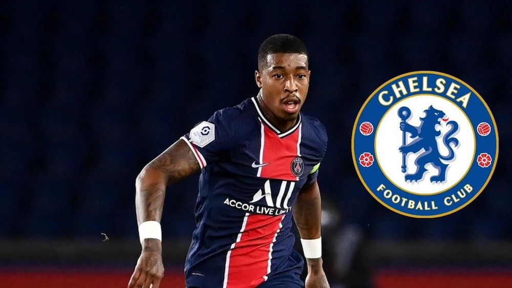 Trung vệ Kimpembe muốn biết rõ tương lai của mình ở PSG để tính đường đến Chelsea. Ảnh: CGI.