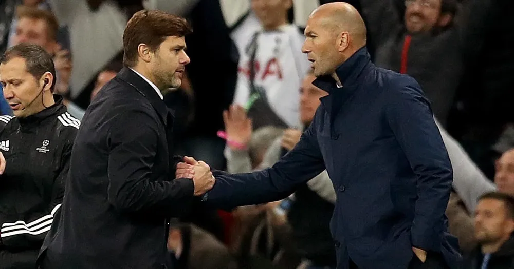HLV Pochettino nhiều khả năng sẽ chia tay PSG để nhường chiếc ghế nóng lại cho đồng nghiệp Zidane. Ảnh: CGI. HLV Pochettino nhiều khả năng sẽ chia tay PSG để nhường chiếc ghế nóng lại cho đồng nghiệp Zidane. Ảnh: CGI.