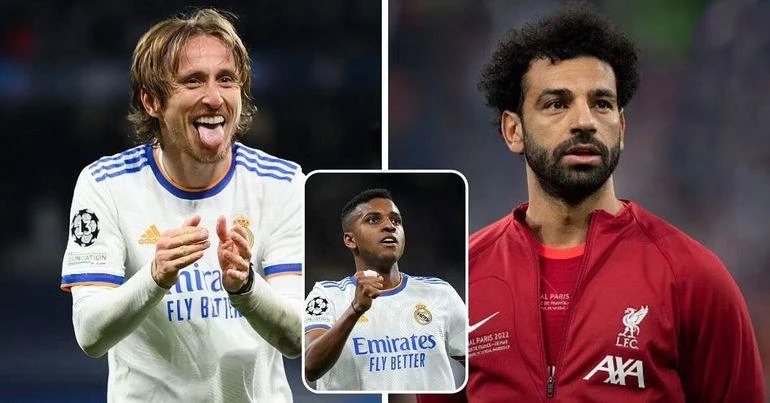 Rodrygo kể lại chia sẻ của Modric không rõ châm chọc hay an ủi Salah. Ảnh: CGI.