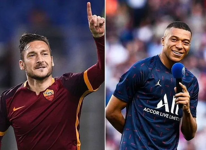 Cựu tiền đạo Totti cho rằng Mbappe đã quyết định đúng đắn khi ở lại PSG mà không đến Real Madrid. Ảnh: CGI. Cựu tiền đạo Totti cho rằng Mbappe đã quyết định đúng đắn khi ở lại PSG mà không đến Real Madrid. Ảnh: CGI.