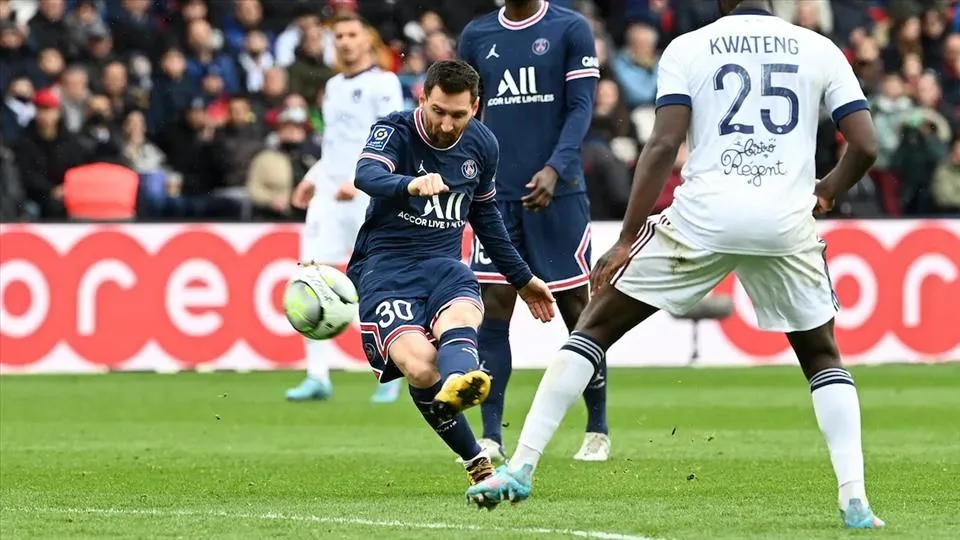 Tiền đạo người Argentina chưa nóng máy ở mùa đầu tiên khoác áo đội bóng thủ đô nước Pháp. Ảnh: CGI.