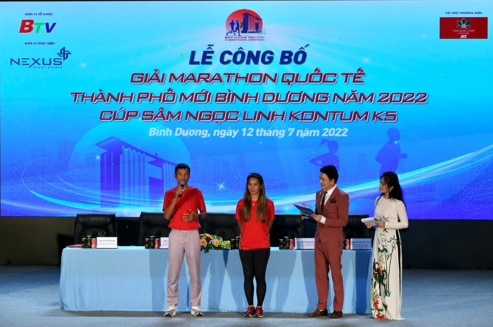 Lần đầu tiên Bình Dương tổ chức một giải Marathon quốc tế.
