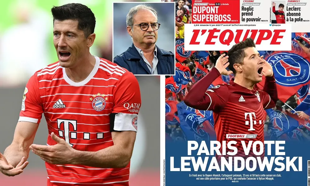 PSG chọn lựa Lewandowski bổ sung cho hàng công vốn đã rất mạnh của mình với tham vọng lớn ở đấu trường Champions League. Ảnh: CGI. PSG chọn lựa Lewandowski bổ sung cho hàng công vốn đã rất mạnh của mình với tham vọng lớn ở đấu trường Champions League. Ảnh: CGI.