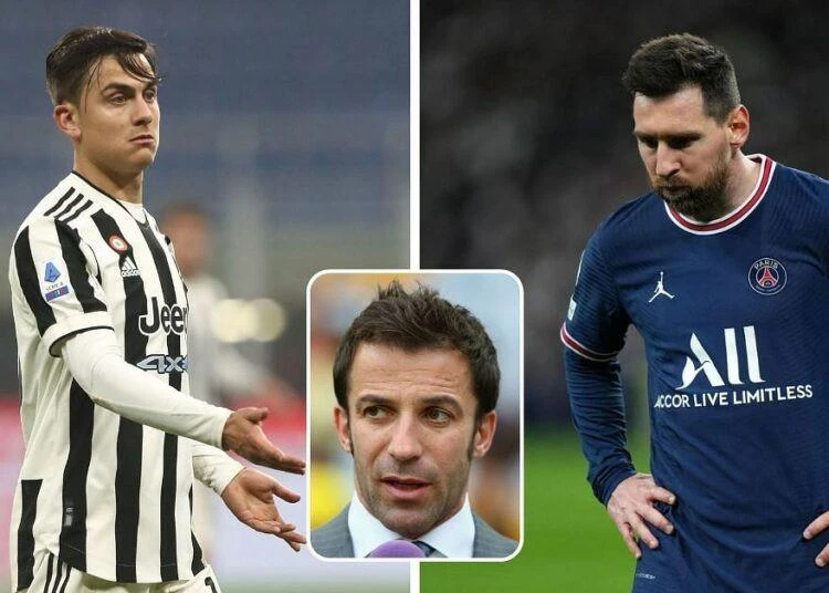 Del Piero từng khoác áo Juventus đối đầu Messi rất khó khăn. Ảnh: CGI.