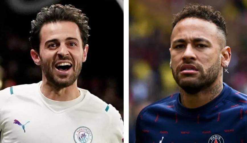 PSG muốn đẩy Neymar đi và lấy về Bernando Silva nhưng phía Man City lắc đầu. Ảnh: CGI. PSG muốn đẩy Neymar đi và lấy về Bernando Silva nhưng phía Man City lắc đầu. Ảnh: CGI.