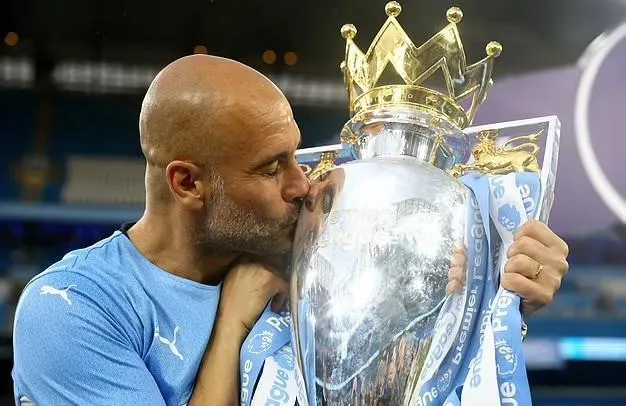 Guardiola sẽ không thay đổi cách chơi tấn công của Man City và khao khát lần thứ 3 đăng quang Premier League. Ảnh: CGI.