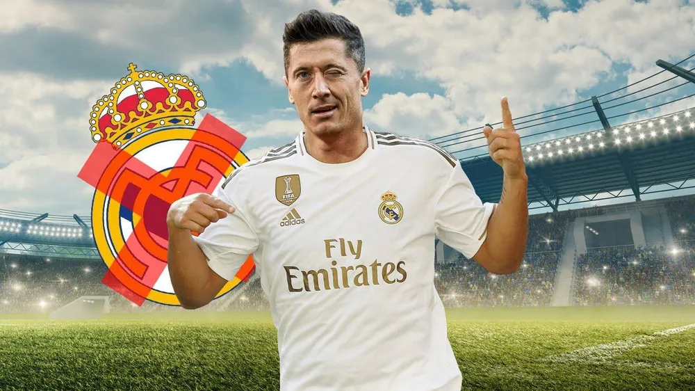 Tiền đạo người Ba Lan từng liên hệ với Real nhưng cuối cùng anh lại đầu quân cho Barca. Ảnh: CGI. Tiền đạo người Ba Lan từng liên hệ với Real nhưng cuối cùng anh lại đầu quân cho Barca. Ảnh: CGI.