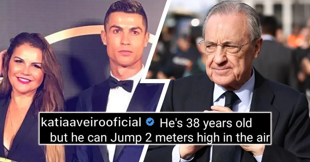 Chị gái Ronaldo mỉa mai Chủ tịch Real: &quot;Em tôi 38 tuổi nhưng nó nhảy cao 2 mét...&quot;. Ảnh: CGI.