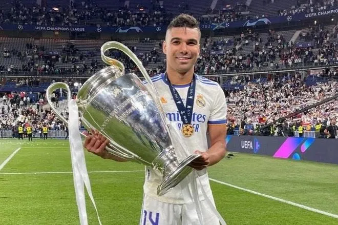 Tuổi 30 và chưa va chạm ở giải Ngoại hạng Anh có thể là một trở ngại của Casemiro. Ảnh: CGI.