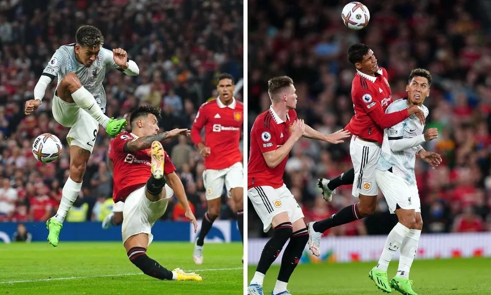 Martinez tranh chấp bóng không hề kém cạnh các đồng nghiệp cao to hơn mình. Ảnh: CGI. Martinez tranh chấp bóng không hề kém cạnh các đồng nghiệp cao to hơn mình. Ảnh: CGI.