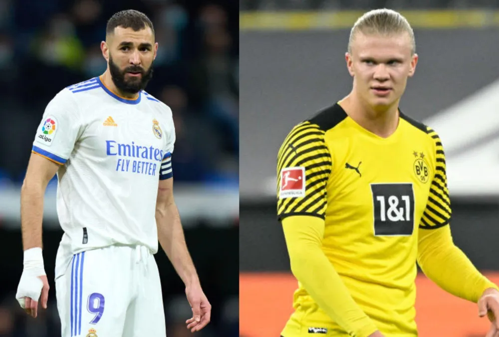 Chân sút trẻ người Na Uy xem đàn anh Benzema là hình mẫu cho anh học hỏi. Ảnh: CGI. Chân sút trẻ người Na Uy xem đàn anh Benzema là hình mẫu cho anh học hỏi. Ảnh: CGI.