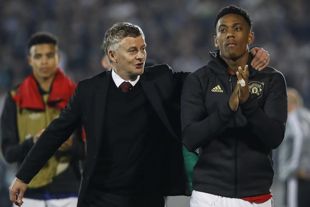 Tiền đạo người Pháp chỉ trích thầy cũ Solskjaer là "kẻ phản bội". Ảnh: CGI.