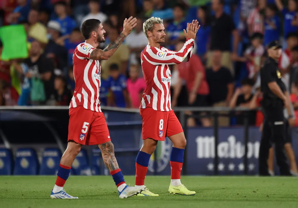 Chân sút người Pháp không có nhiều đất diễn ở Atletico Madrid. Ảnh: CGI. Chân sút người Pháp không có nhiều đất diễn ở Atletico Madrid. Ảnh: CGI.