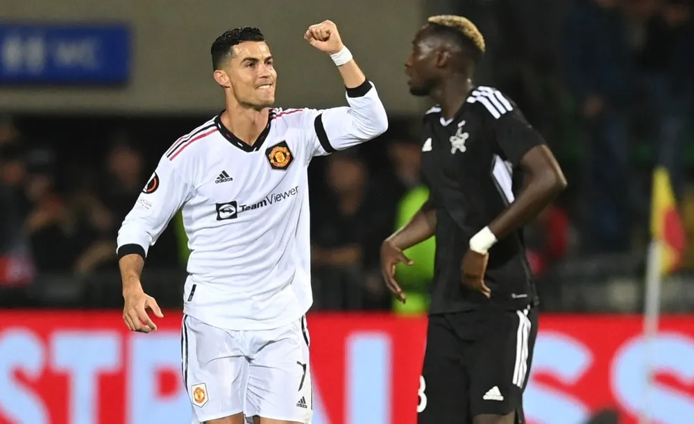 Ronaldo mới ghi 1 bàn ở mùa này tại đấu trường Europa League. Ảnh: CGI.